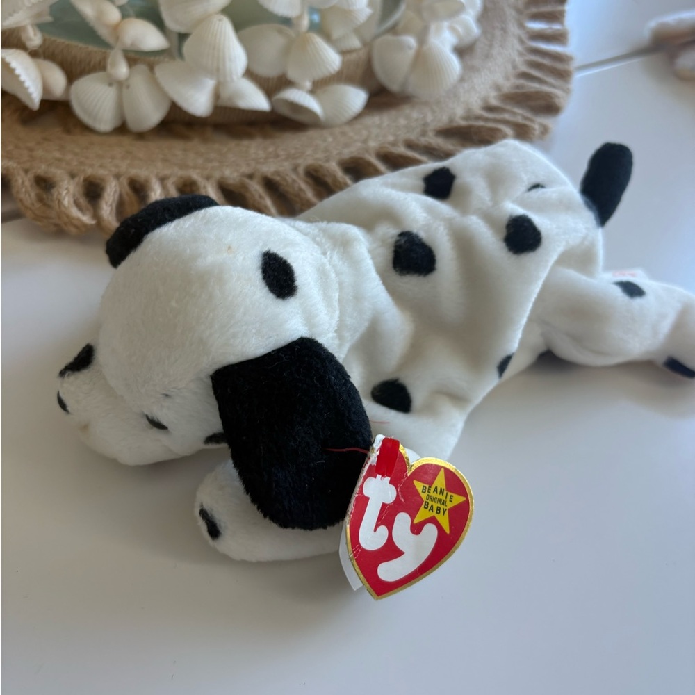 Ty Beanie Baby Dalmatian “Dotty” 1996 (PVC pellets) beanie baby